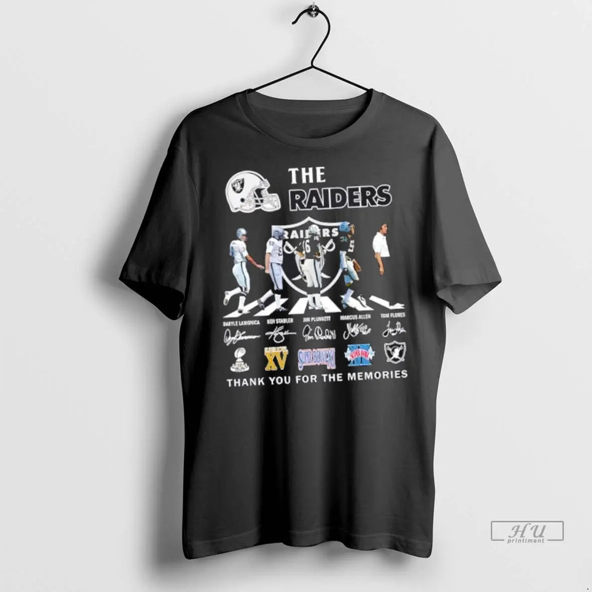 Officials Las Vegas Raiders Tom Flores Allen Plunkett Stabler