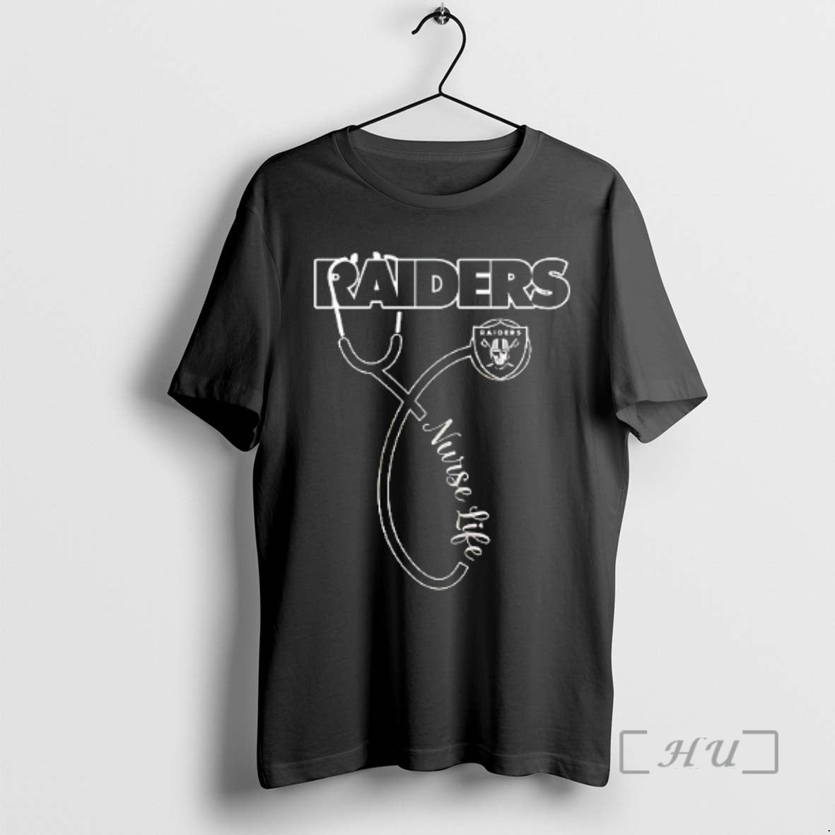 Officials Las Vegas Raiders X Nurse Life Its Work Heart Premium T