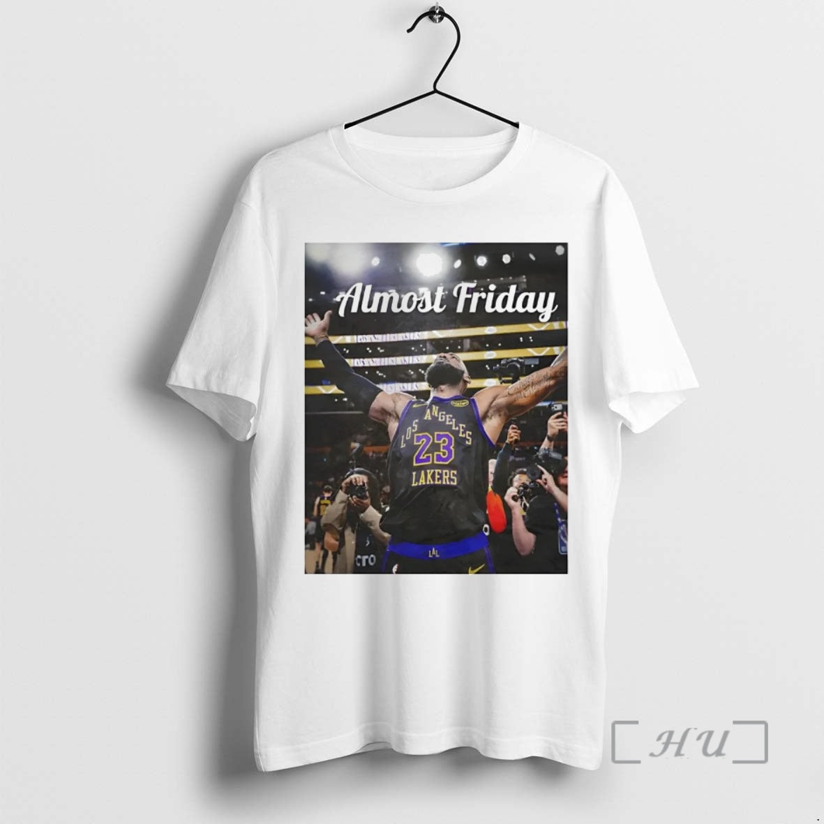 Officials Lebron James Year 23 Celebration La Lakers Shirt Modern