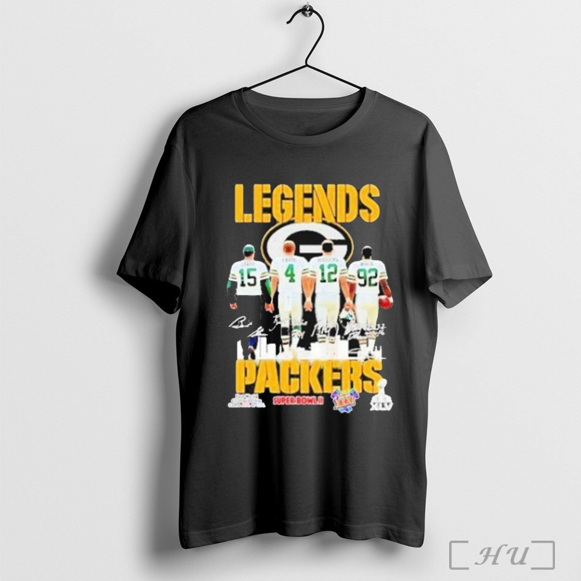 Officials Legends Starr Favre Rodgers White Green Bay Packers City
