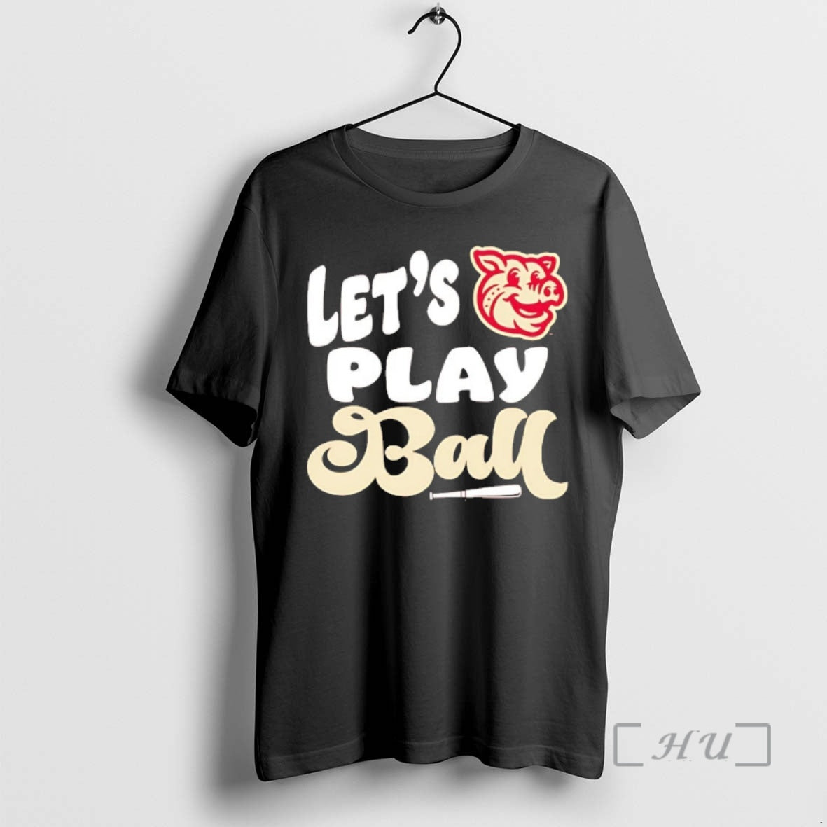 Officials Lehigh Valley Ironpigs Lets Play Ball Tee Vintage Look