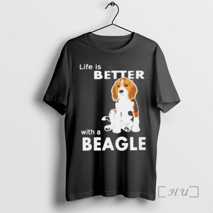 Officials Life Is Better Beagle Long Sleeve Designer Fashion