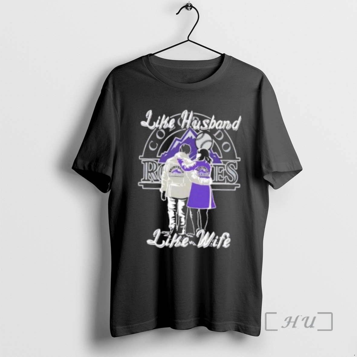 Officials Like Husband Like Wife Like Colorado Rockies Long Sleeve
