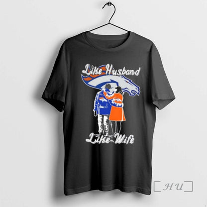Officials Like Husband Like Wife Like Denver Broncos Long Sleeve