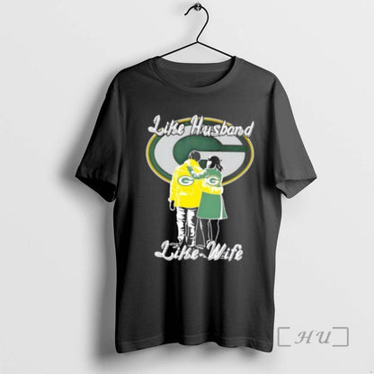 Officials Like Husband Like Wife Like Green Bay Packers Shirt