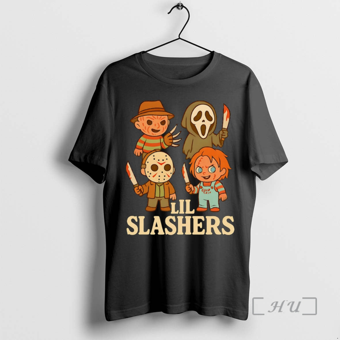 Officials Lil Slashers Horror Characters Tee Stylish Gift