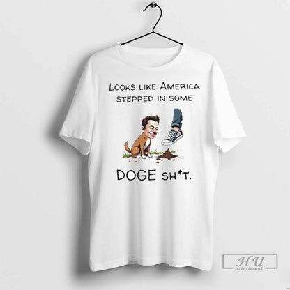 Officials Looks Like America Stepped Some Doge Shit T Shirts