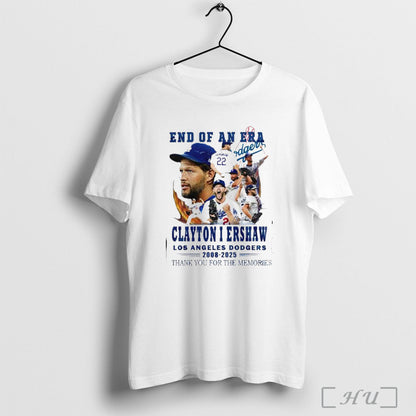 Officials Los Angeles Dodgers Thank You Clayton Kershaw Forever 22