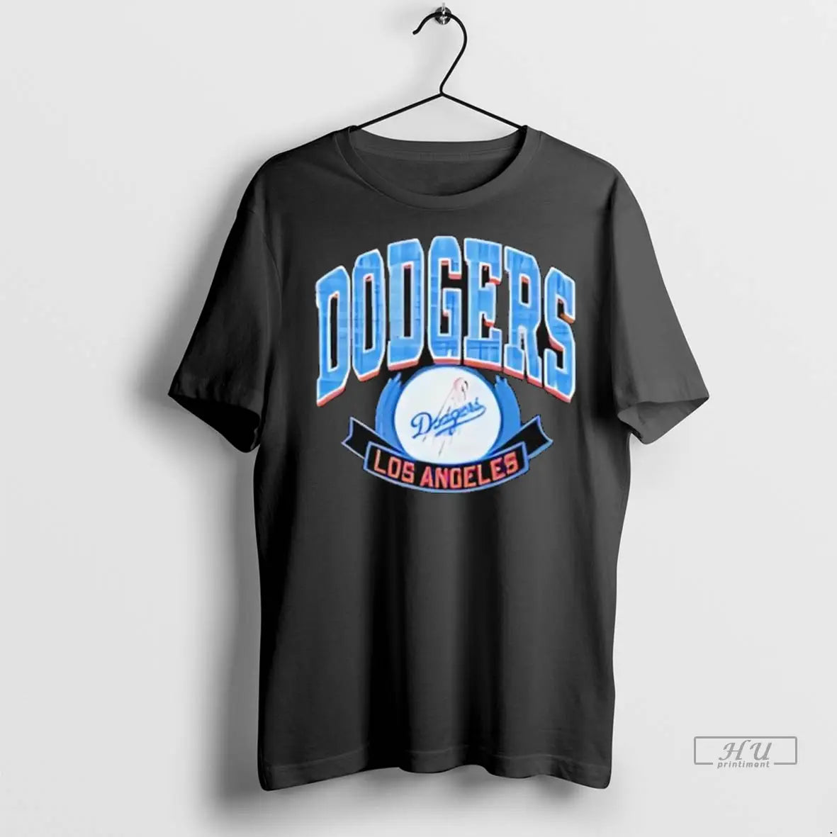 Officials Los Angeles Dodgers Logo Ladies T Shirts Long Sleeve