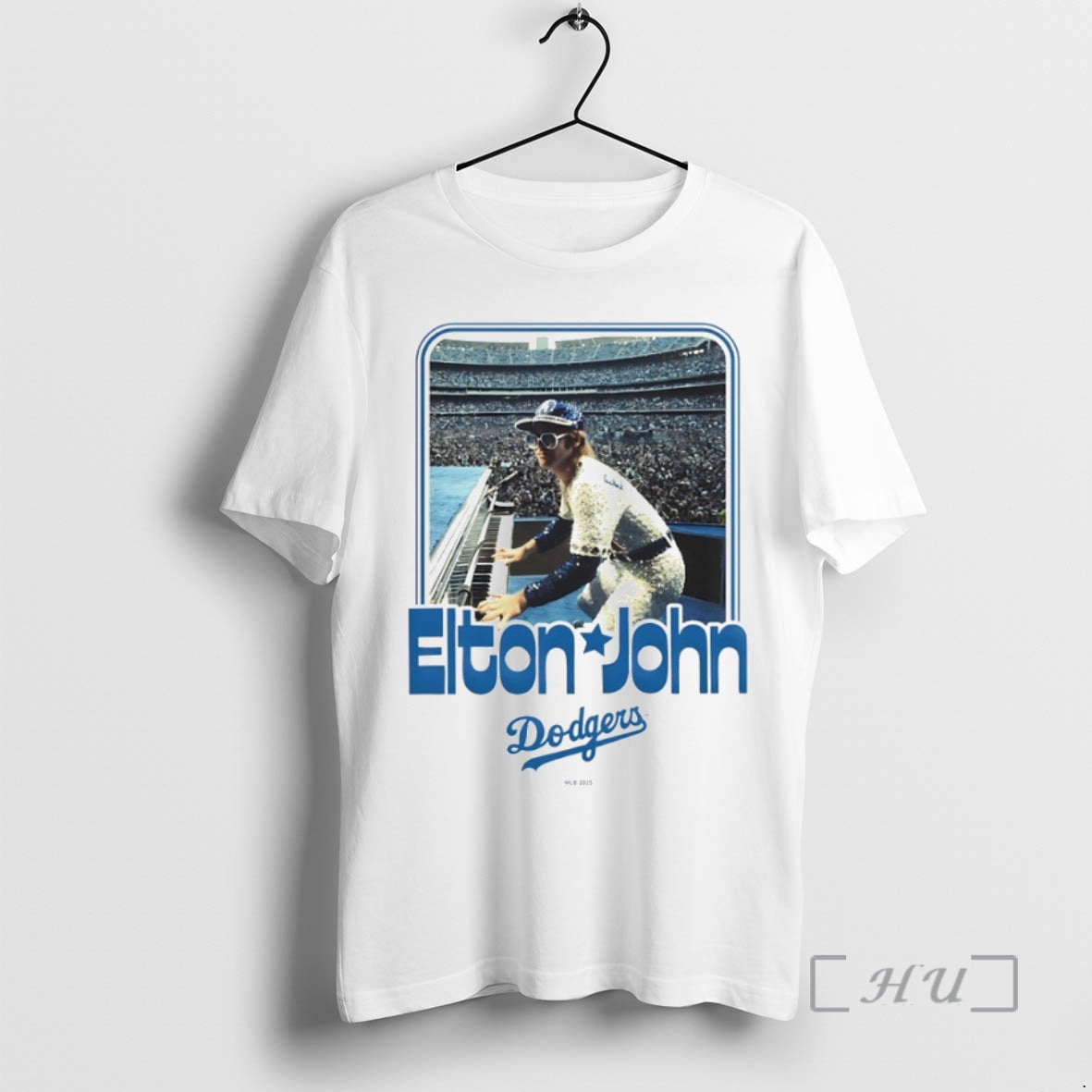 Officials Los Angeles Dodgers X Elton John Mlb 2025 Circle Long