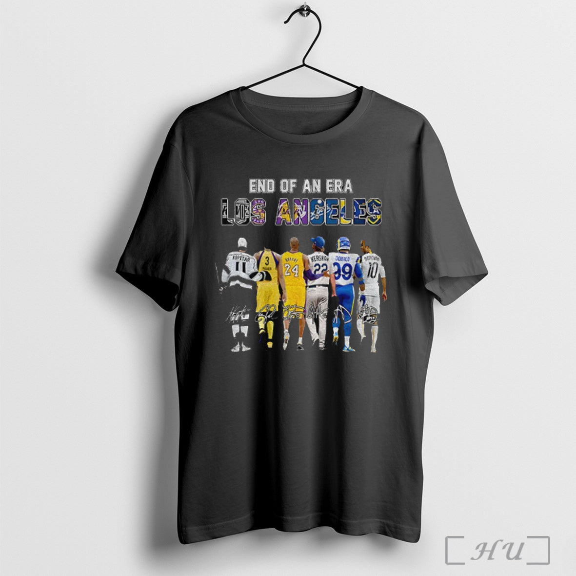 Officials Los Angeles Nation Thank Memories End Era Signature