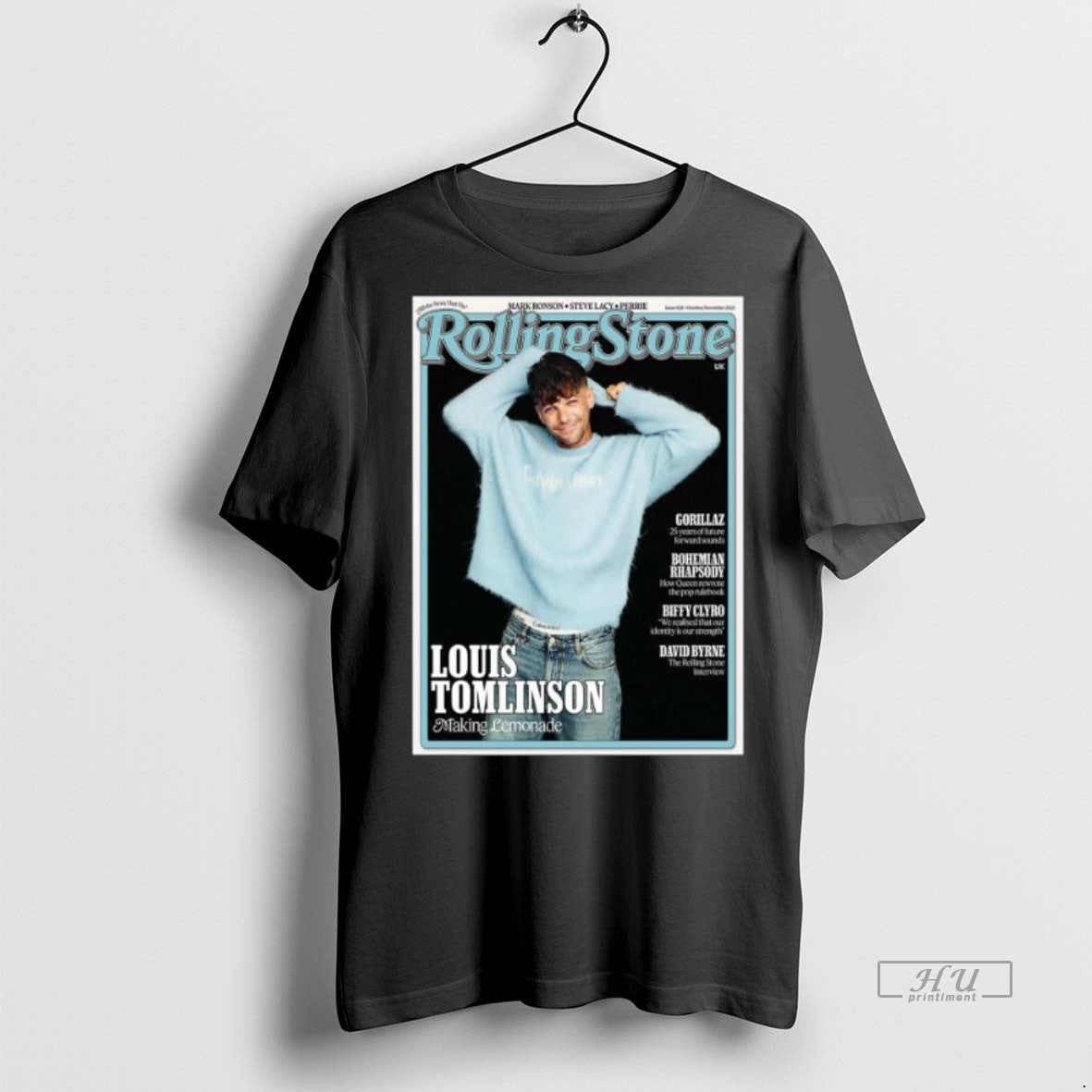 Officials Louis Tomlinson Graces Cover Rolling Stone Uk Magazine