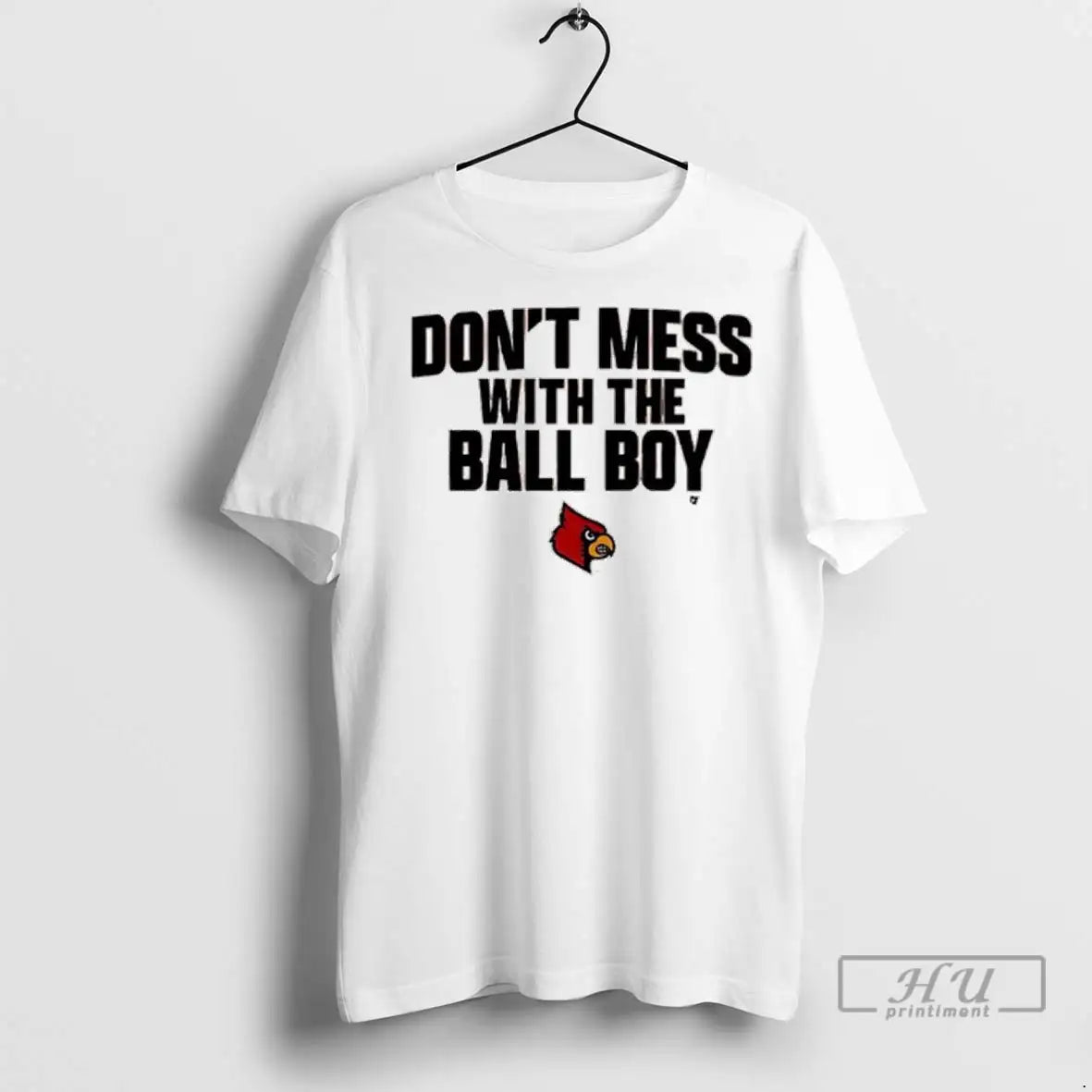 Officials Louisville Football Logo Dont Mess Ball T Shirts Tee Retro