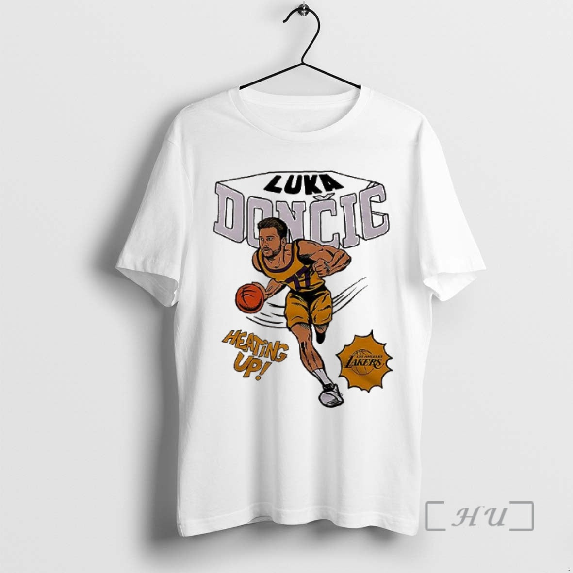 Officials Luka Doncic Los Angeles Lakers Basketball Heating Up Comic