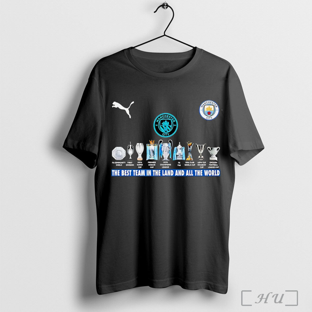 Officials Manchester City Fc Best Team Land And All World Trophies