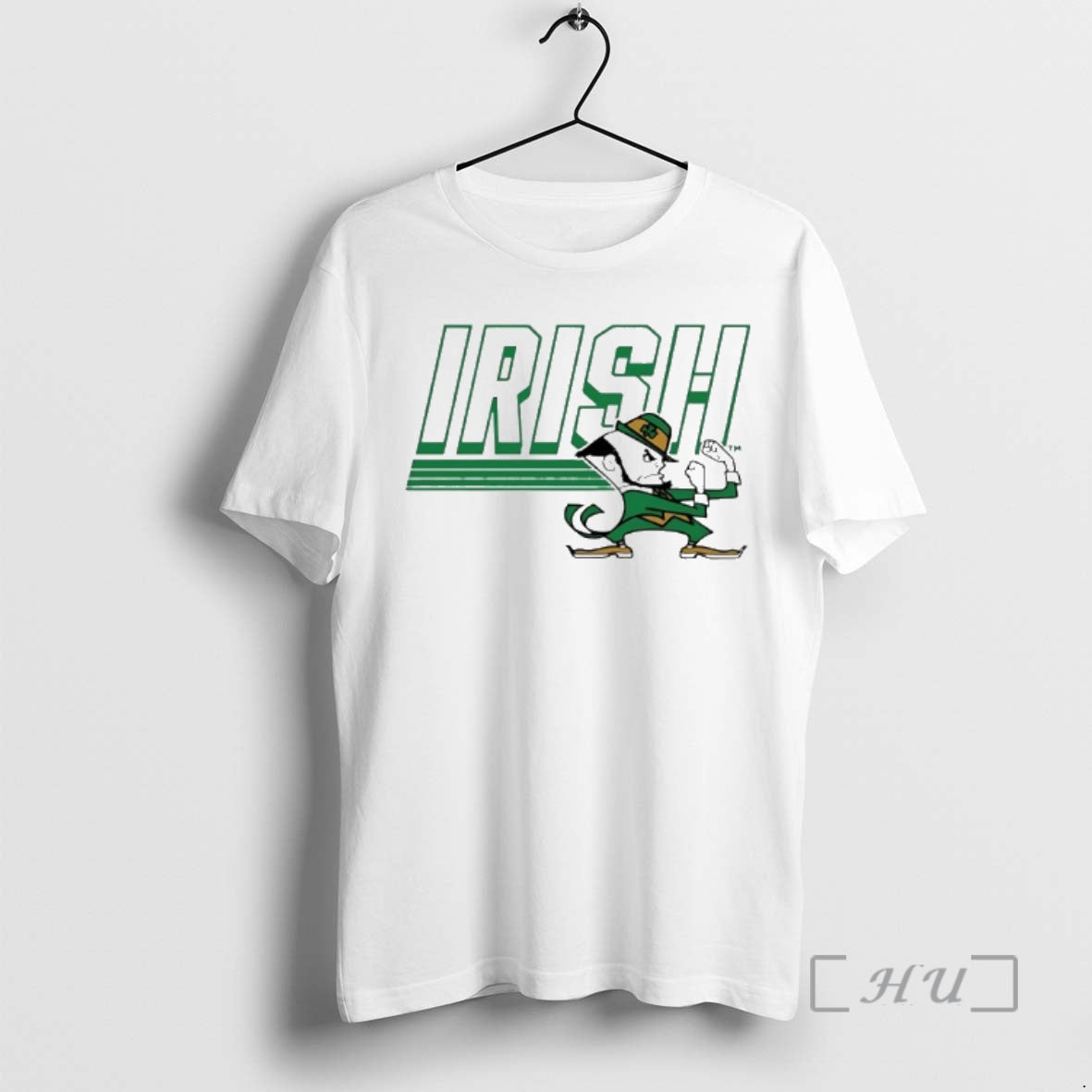 Officials Marcus Freeman Leprechaun Mascot Notre Dame Fighting Irish