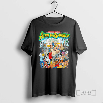 Officials Maximum Fun Tour Day To Remember TShirt Modern Look