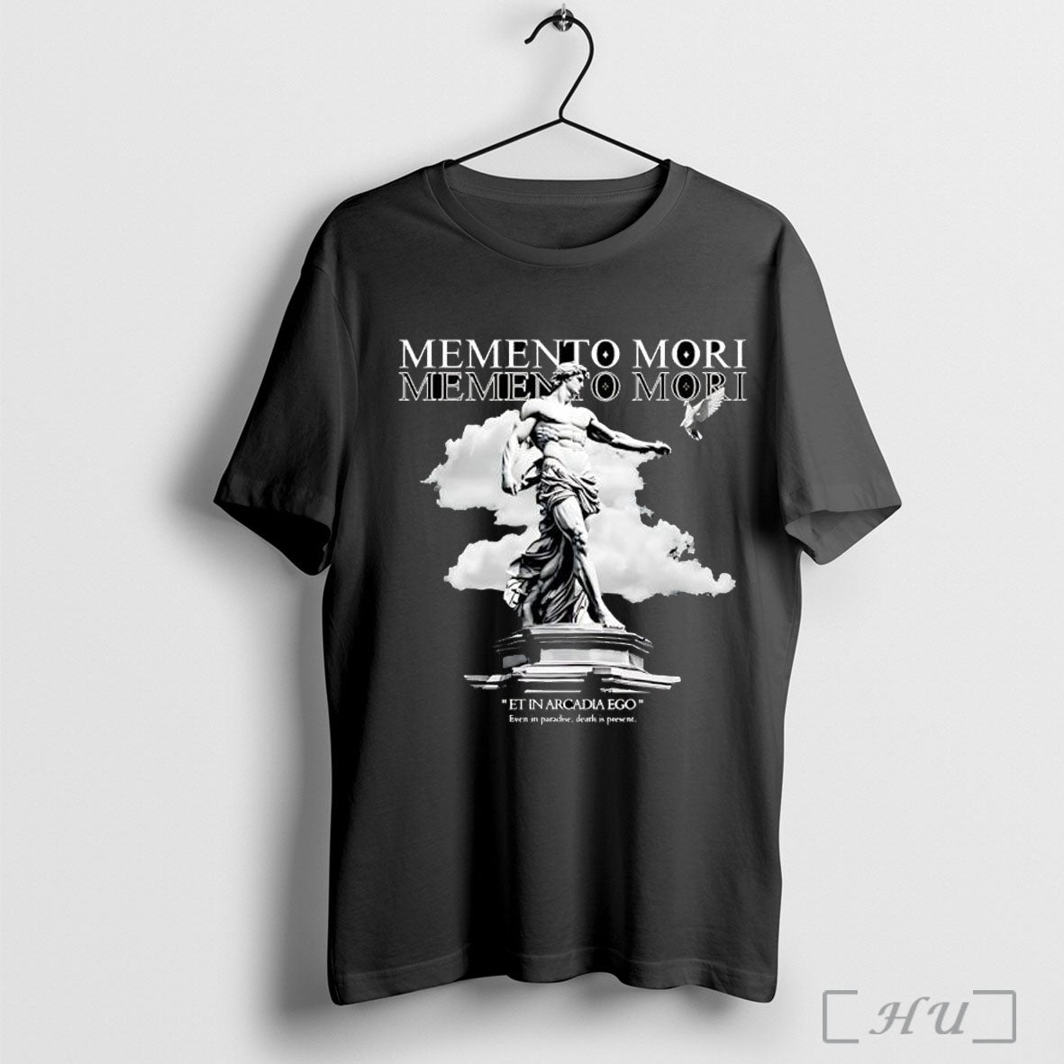Officials Memento Mori Et Arcadia Ego Even Paradise Death Is Statue