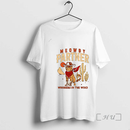 Officials Meowdy Partner Whiskers Wind Cat Hoodie Retro Collection