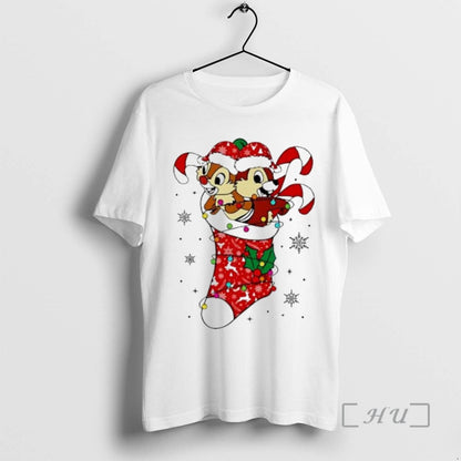 Officials Merry And Bright Chip And Dale Sweatshirt Elegant Merch