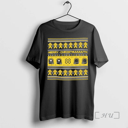 Officials Merry Christmuuuuuth Pat Freiermuth Steelers Ugly Shirt