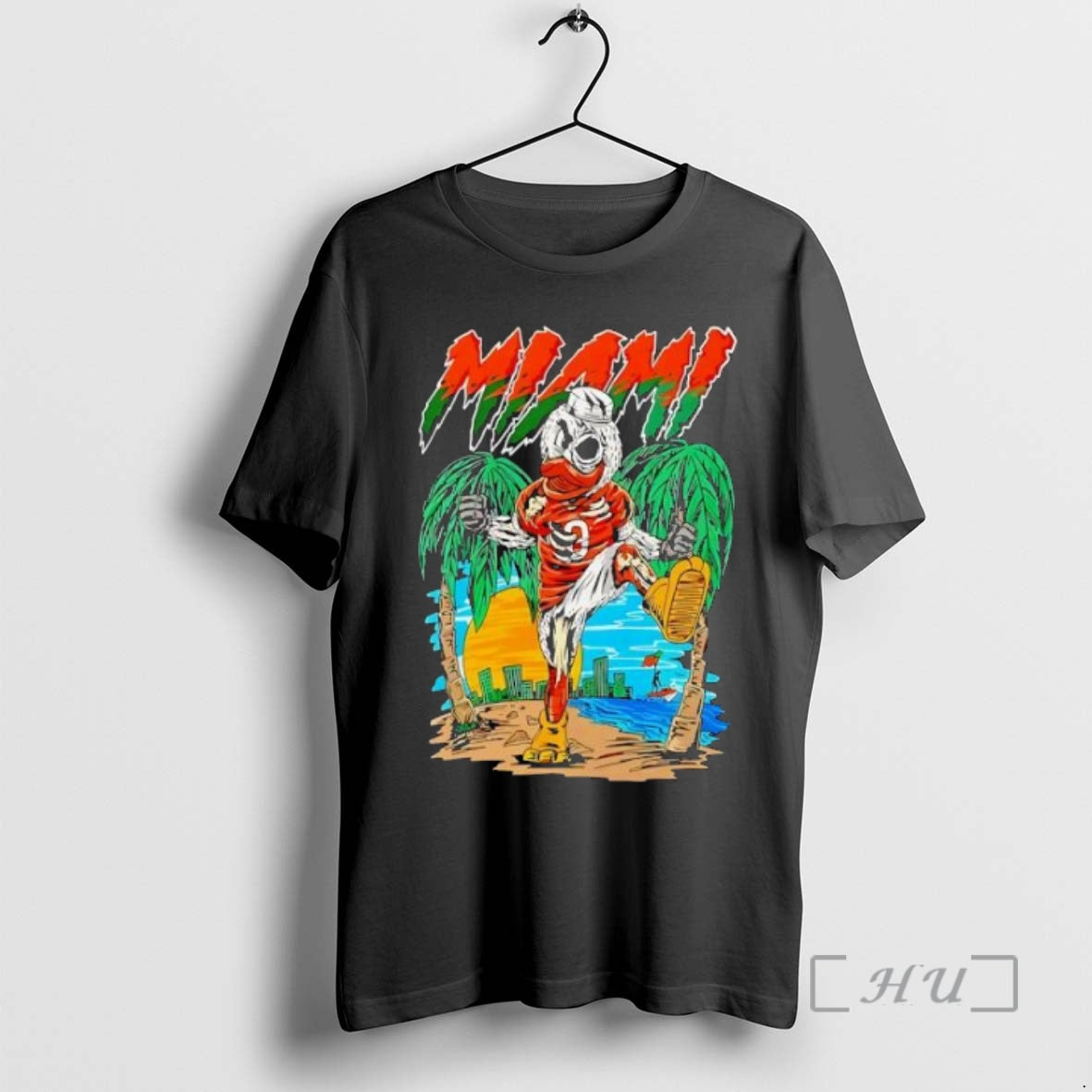Officials Miami Hurricanes Mascot Mayhem Long Sleeve Exclusive Style