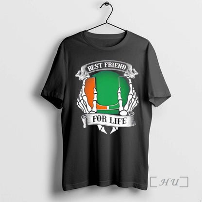 Officials Miami Hurricanes Best Friend Life Hands Bones Long Sleeve