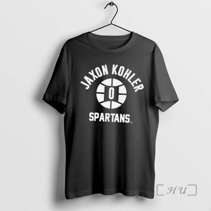 Officials Michigan State Spartans Jaxon Kohler 0 Name Number Ball Tee