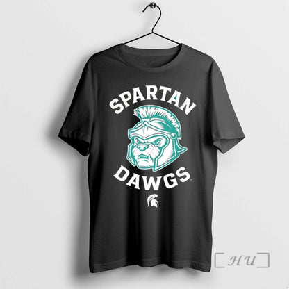 Officials Michigan State Spartans Dawgs Long Sleeve Retro Apparel