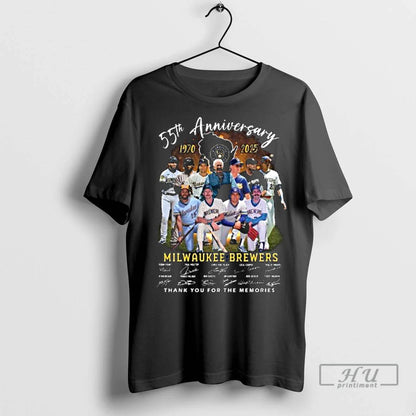 Officials Milwaukee Brewers 55Th Anniversary 1970 2025 Legends