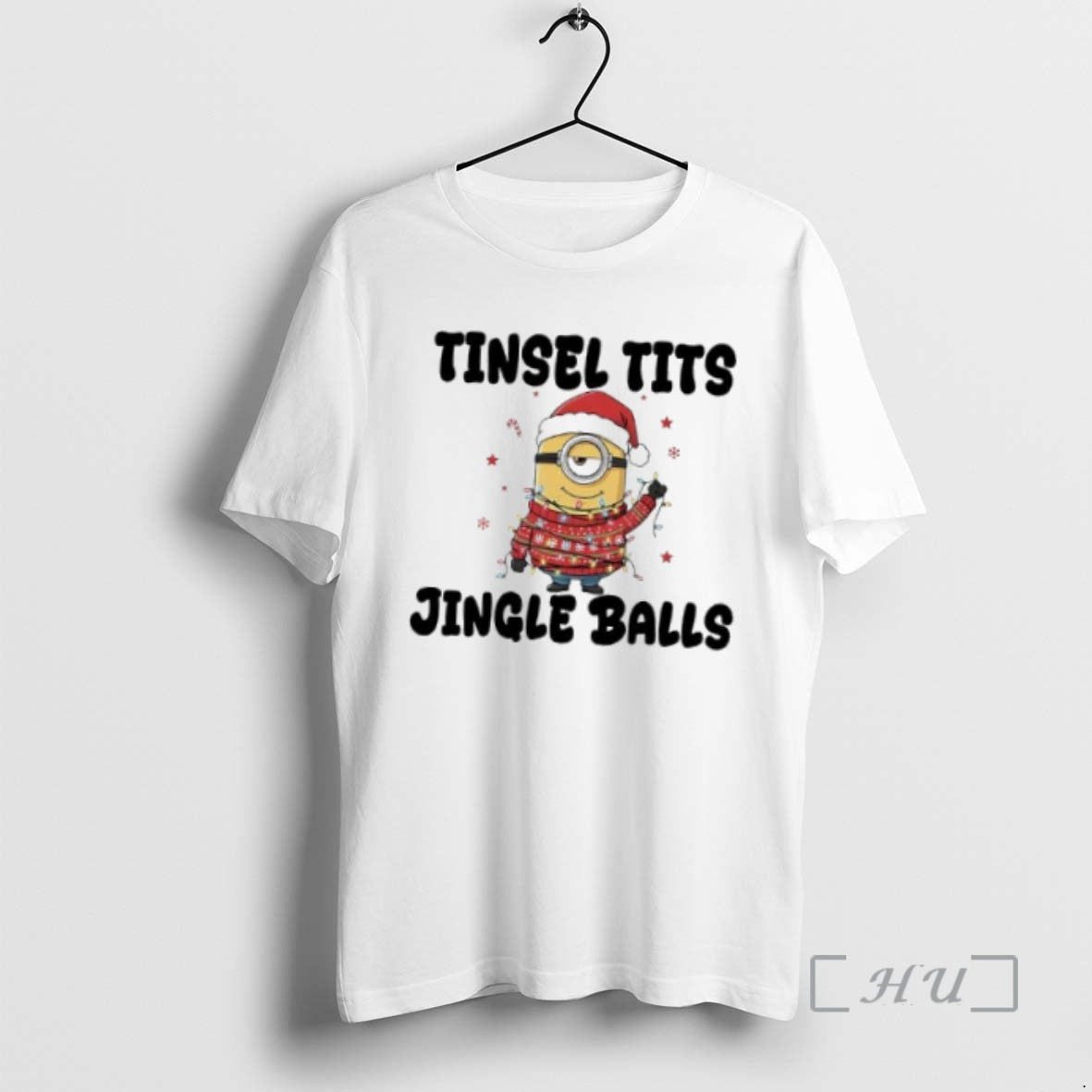 Officials Minion Lights Tinsel Tits Jingle Balls Sweatshirt Designer