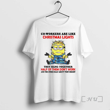 Officials Minion Tree Co Workers Are Like Lights They Hang Together