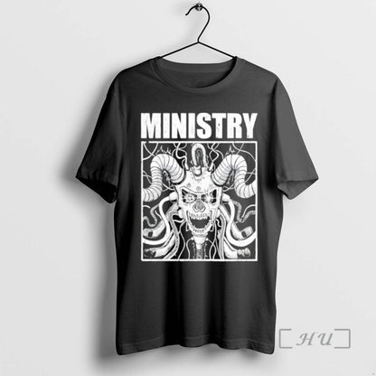 Officials Ministry Machine Skull Shirt Trendy Look