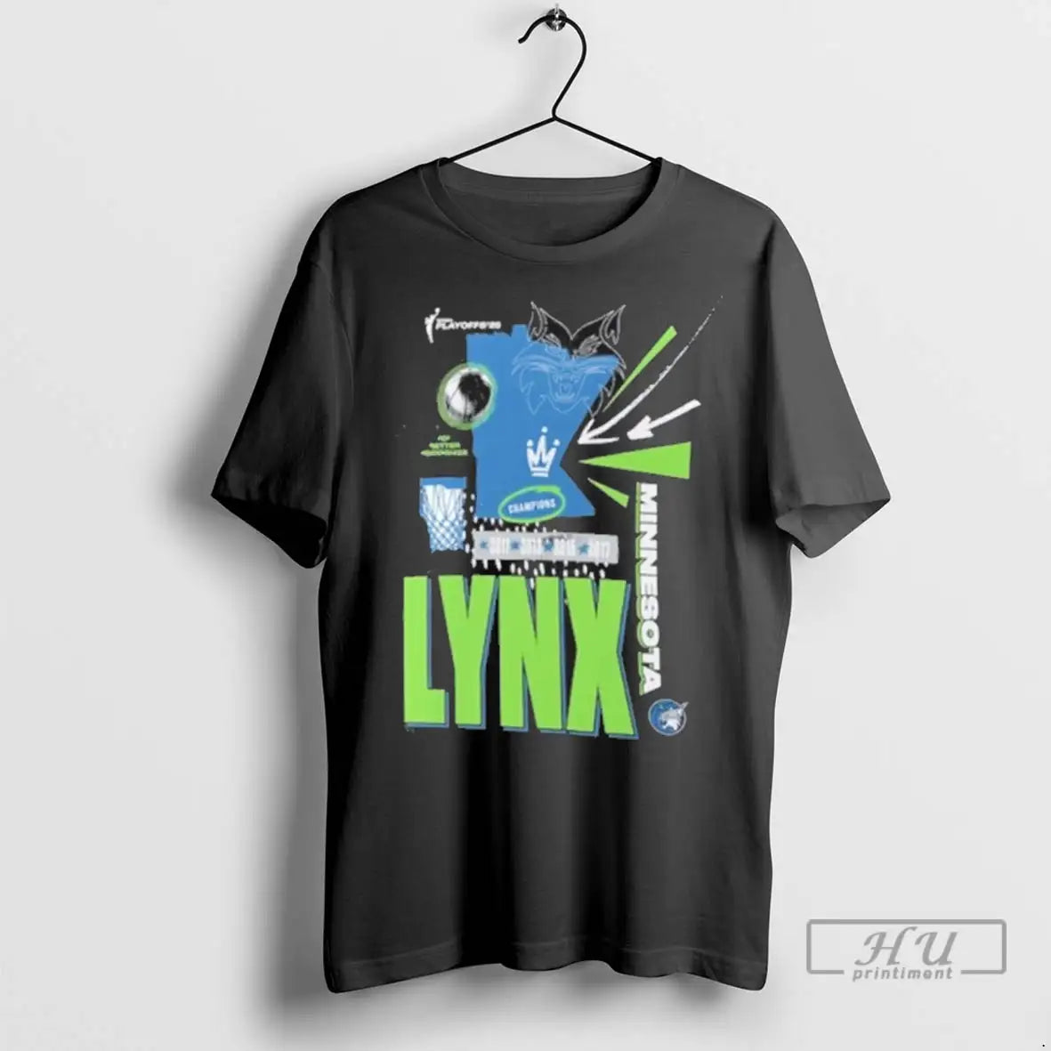 Officials Minnesota Lynx 2025 Wnba Playoffs Zone T Shirts Hoodie