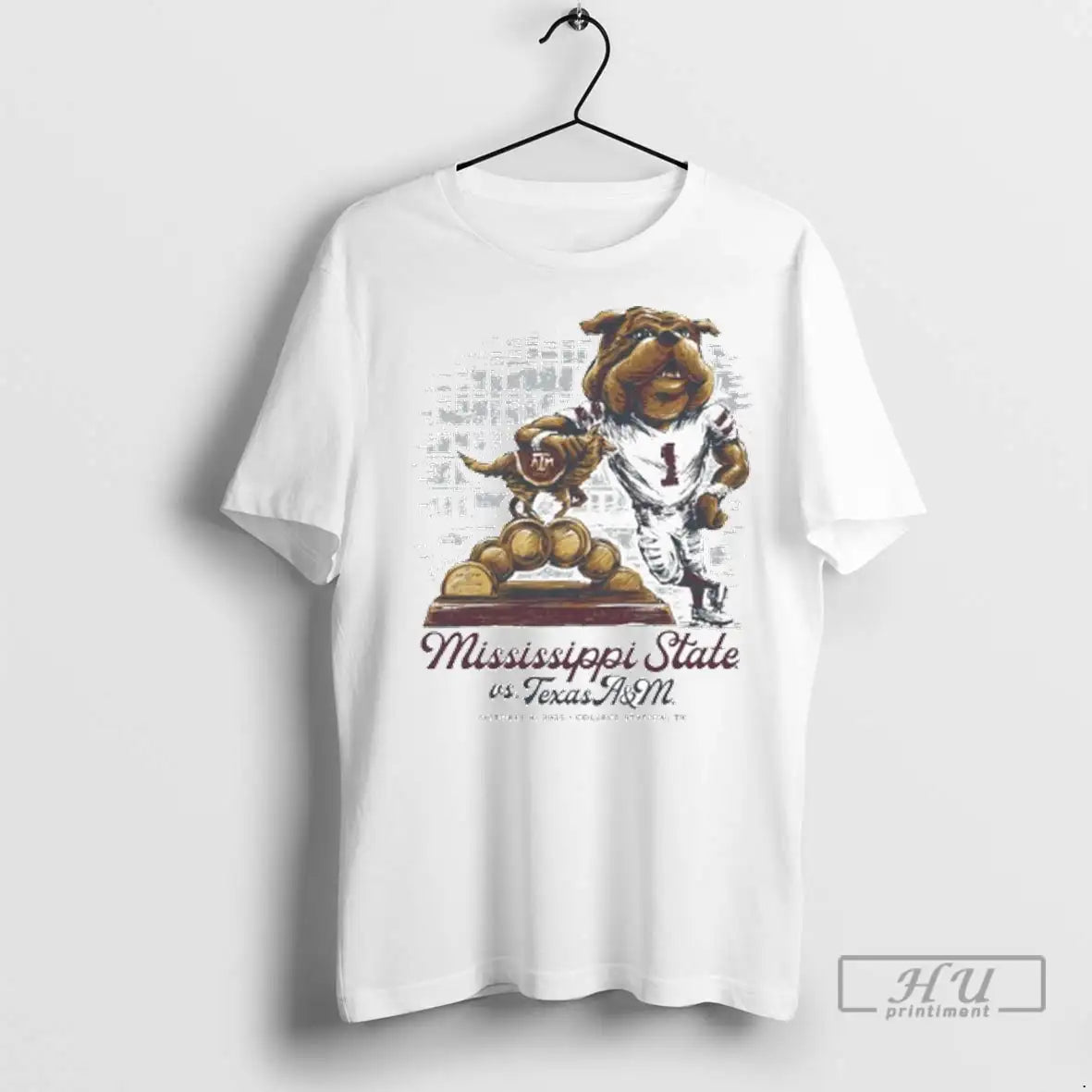 Officials Mississippi State Vs Texas Am Game Day Mascot T Shirts Tank