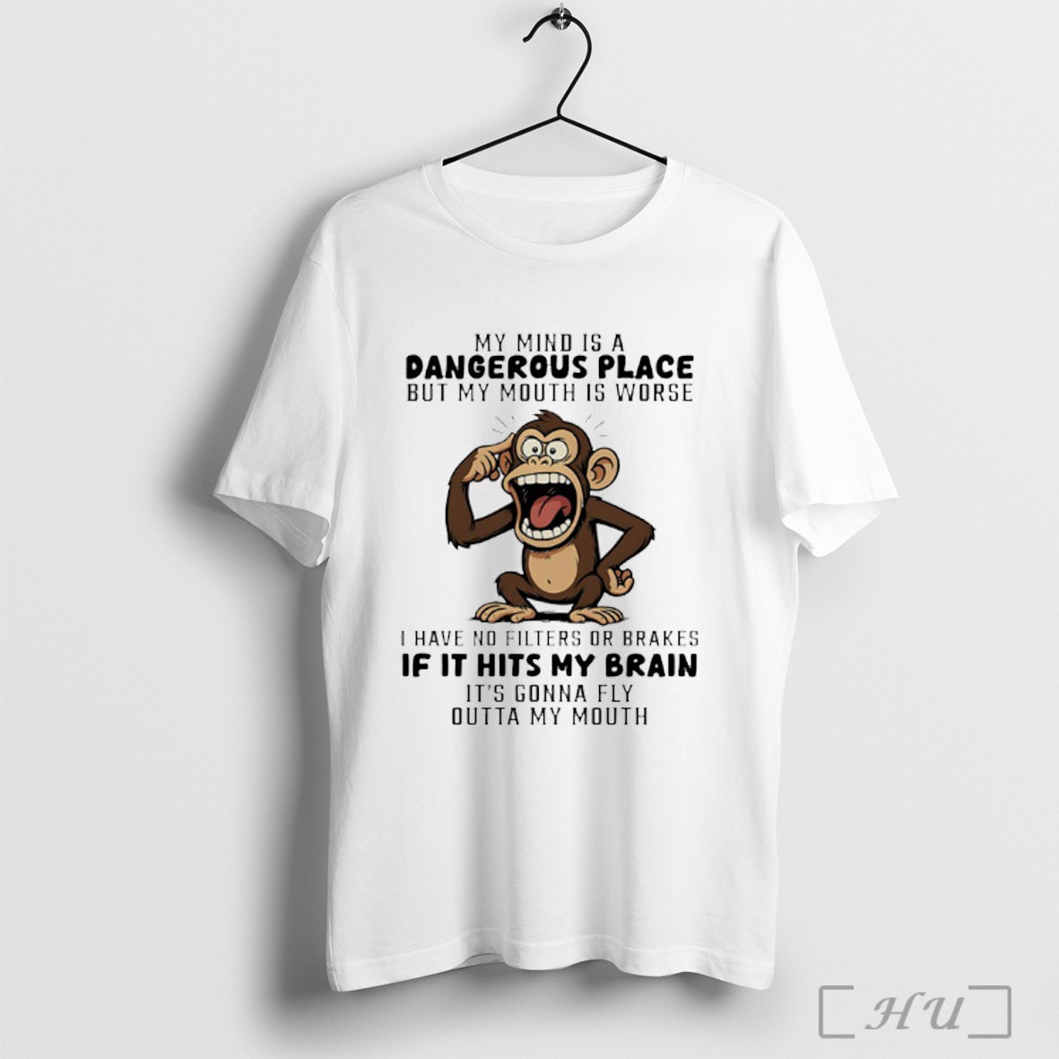 Officials Monkey My Mind Is Dangerous Place But My Mouth Is Worse