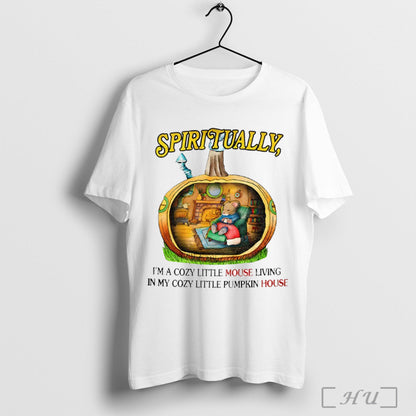 Officials Mouse House Spiritually Pumpkin Im Cozy Little Mouse Living