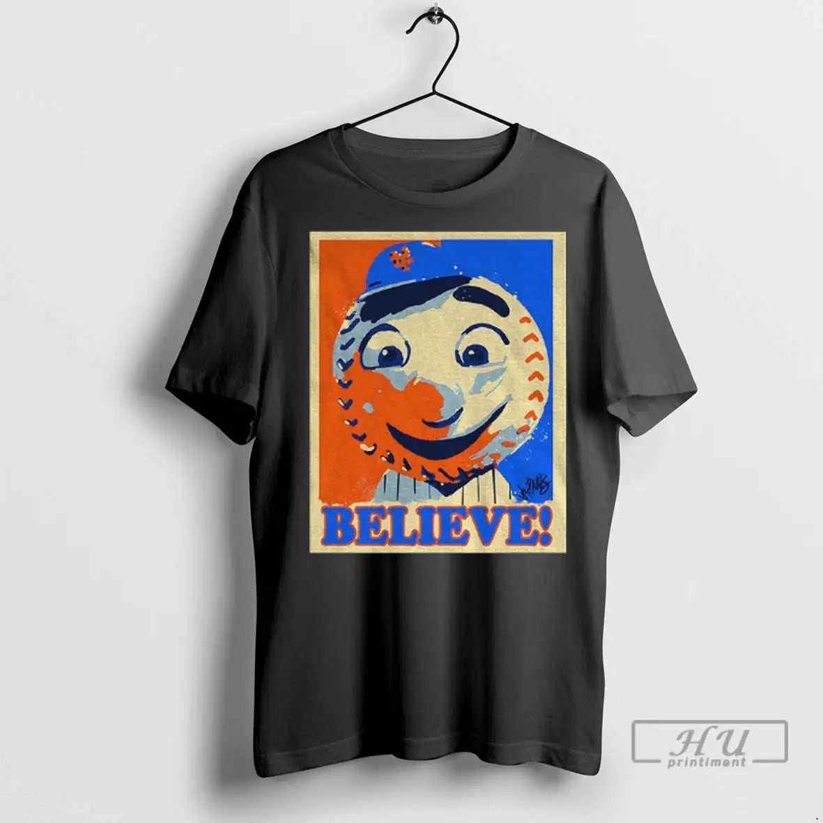 Officials Mr Met New York Mets Mlb Baseball Believe Hope 2025 T