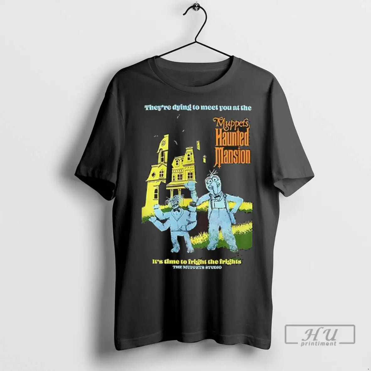 Officials Muppets Haunted Mansion Its Time To Fright Frights T Shirts