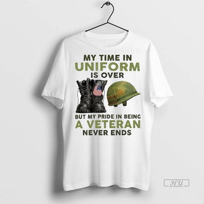 Officials My Time Uniform Is Over But My Pride Being Veteran Never