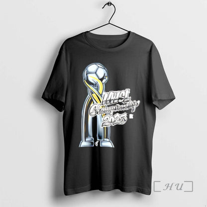 Officials Nwsl Championship 2025 Trophy Night Tee Stylish Apparel