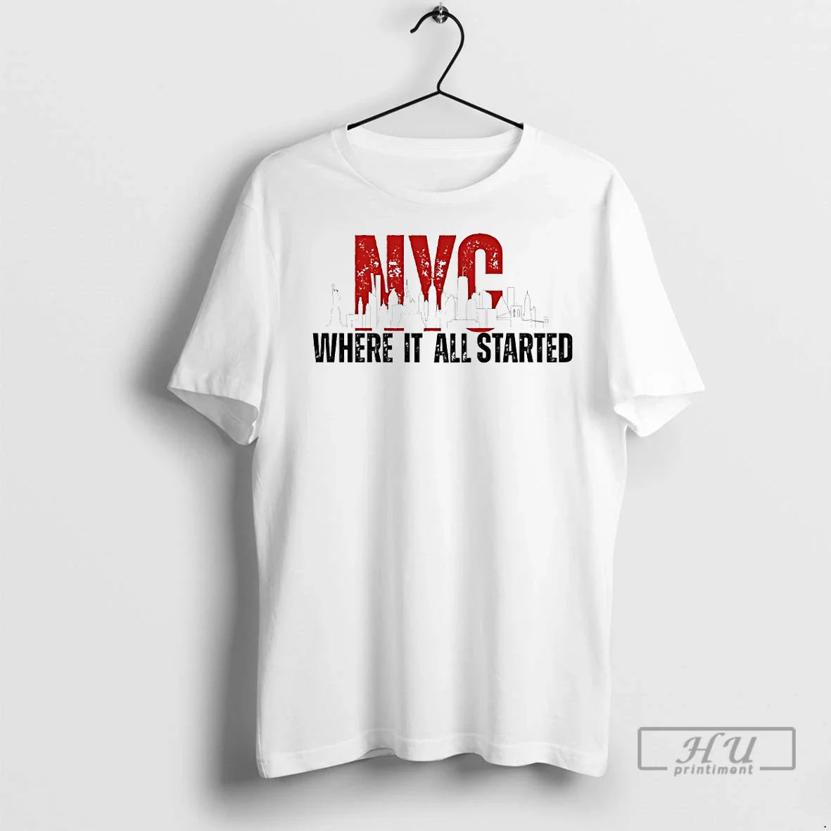 Officials Nyc Skyline Where It All Started T Shirts TShirt Vintage