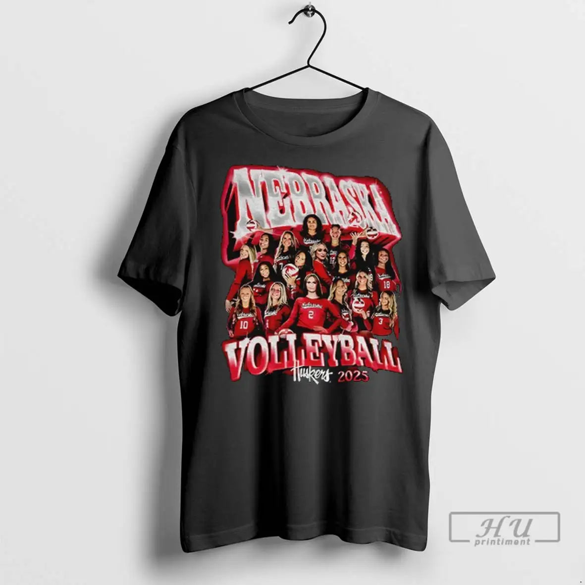 Officials Nebraska Huskers Volleyball 2025 Game Day T Shirts Tank Top