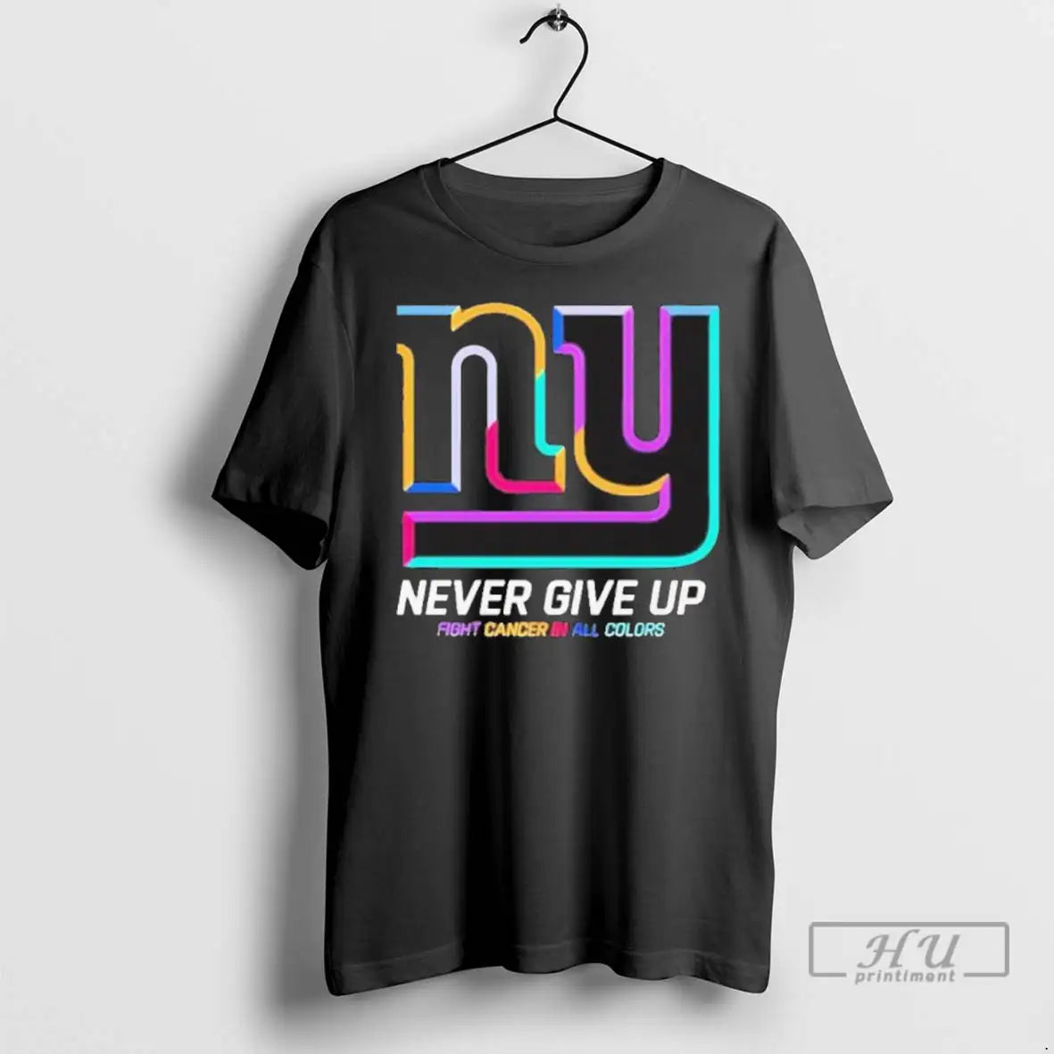 Officials Never Give Up Fight Cancer All Colors New York Giants Logo