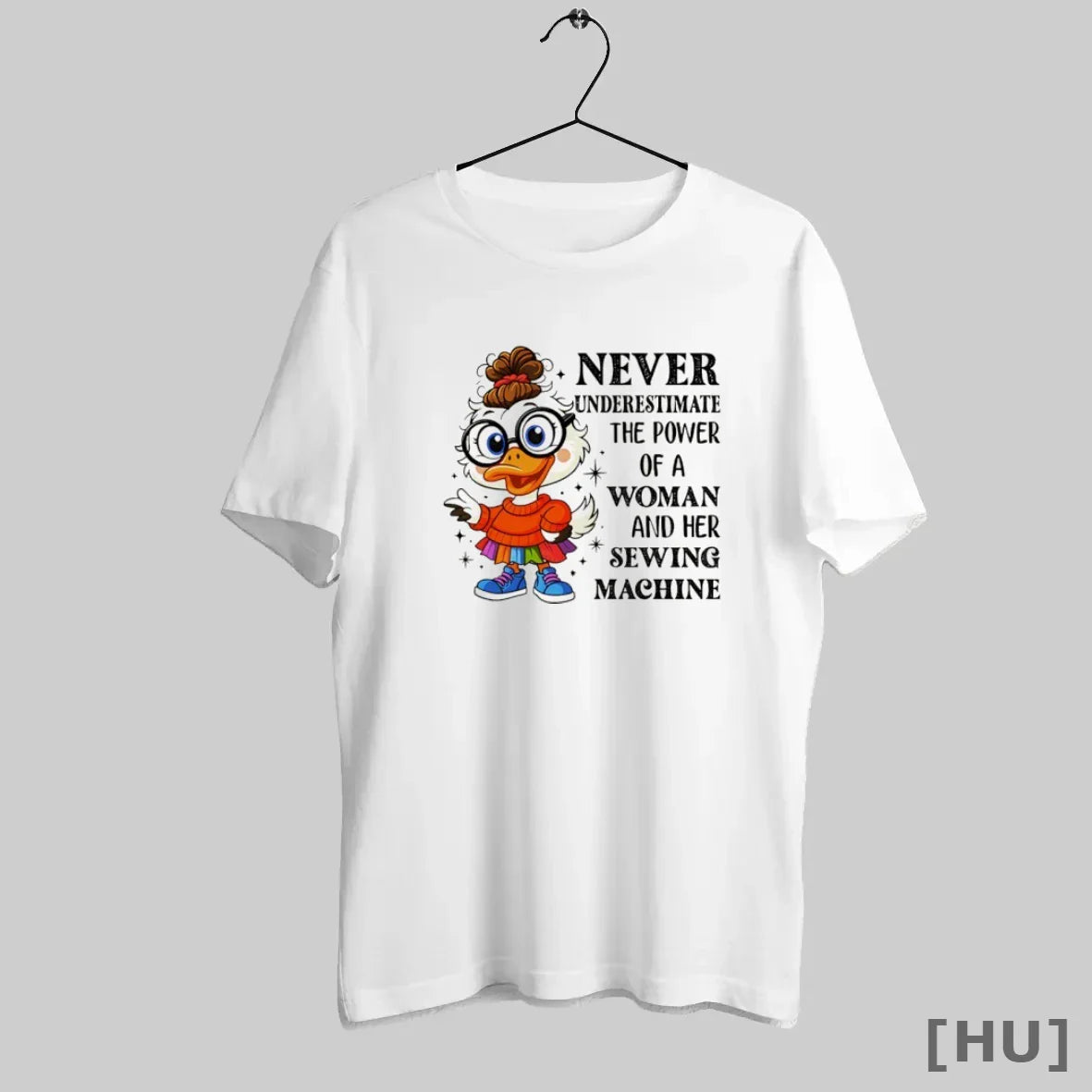 Officials Never Underestimate Power And Her Sewing Machine Duck Shirt