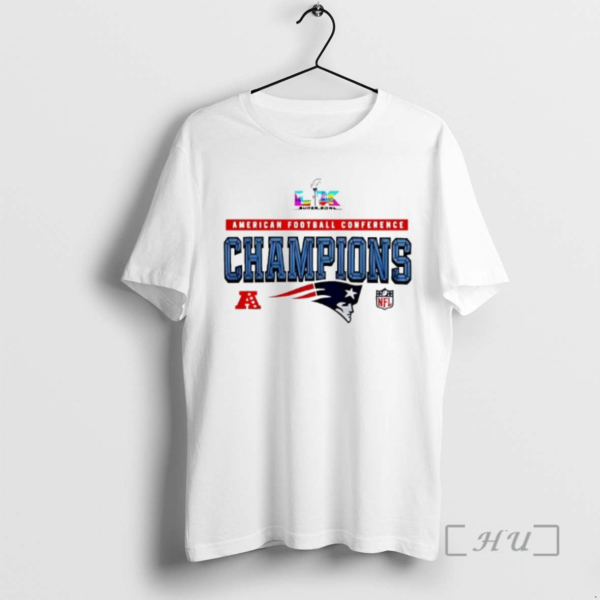 New England Patriots Afc Champions Logo Hoodie Trendy Outfit