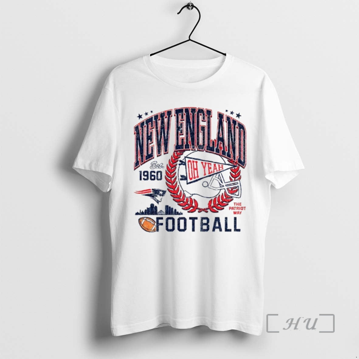 New England Patriots Football Oh Yeah Est 1960 Patriot Way Shirt