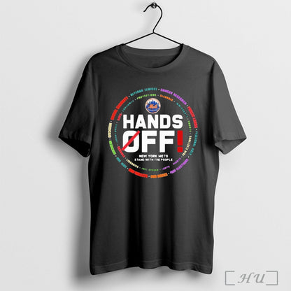 Officials New York Mets Stand Logo Hands Off Seattle Mariners Stand
