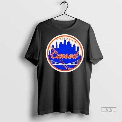 Officials New York Mets Cursed T Shirts Tee Premium Art