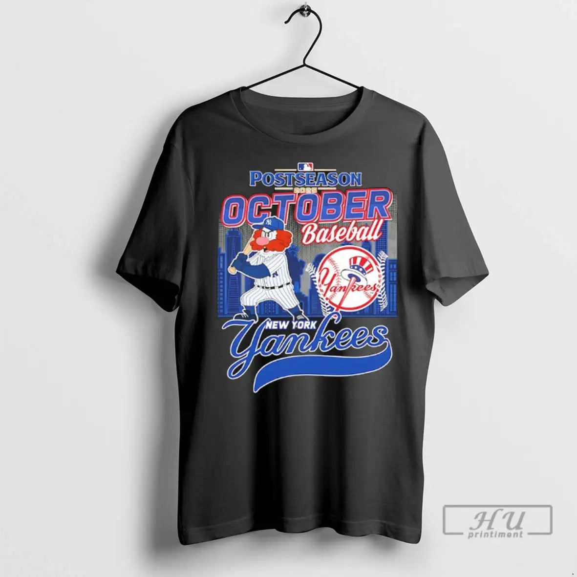 Officials New York Yankees October Baseball 2025 Postseason Mascot T